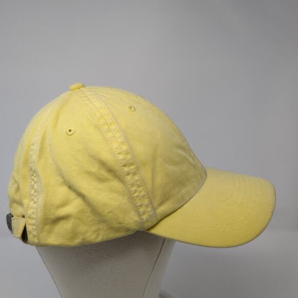 Gap Slideback Baseball Cap Yellow L Adjustable Lightweight Vented Holes 6 Panel - Picture 5 of 9